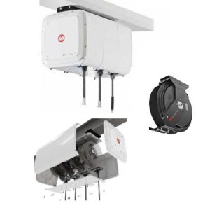 Enclosed Reel End Panel Kit/Black/White Samson Item 526809K